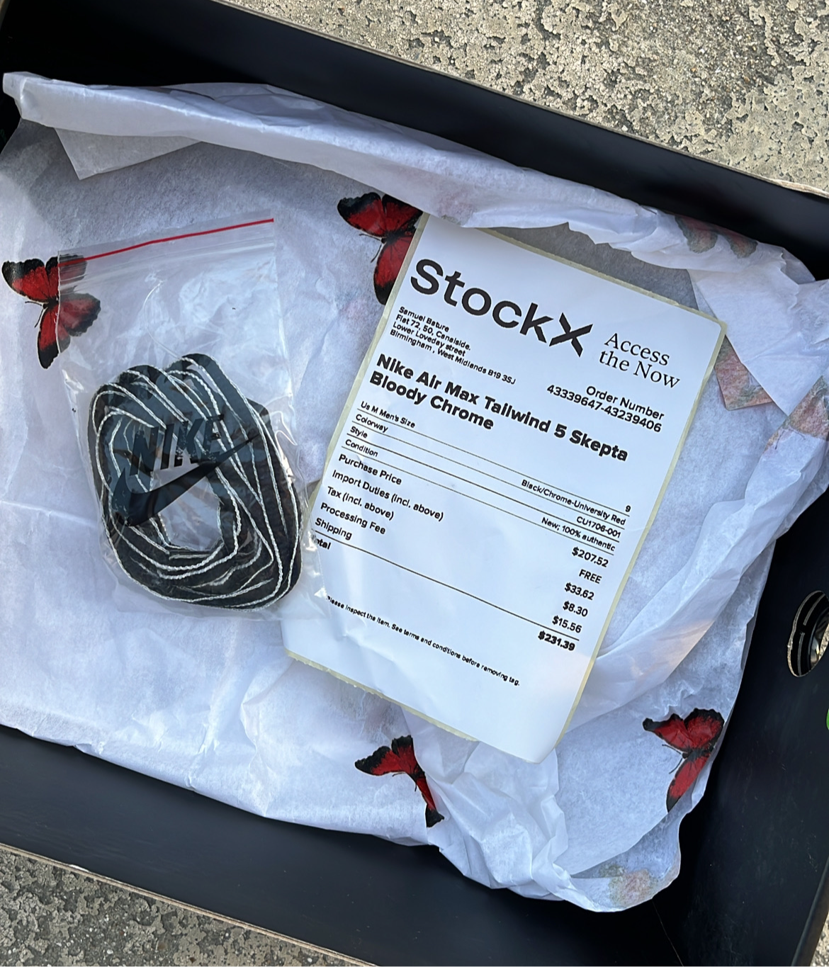 Air Max Skepta Red - EU42.5 / US9 / UK8