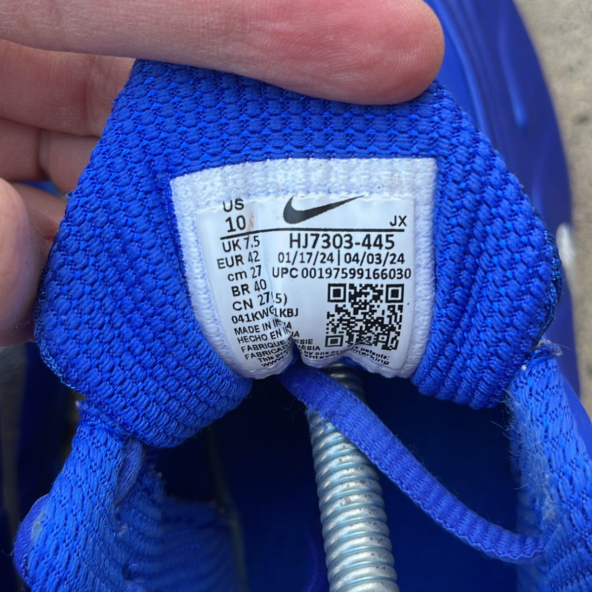 Shox R4 Racer Blue - EU42 / US8.5 / UK7.5