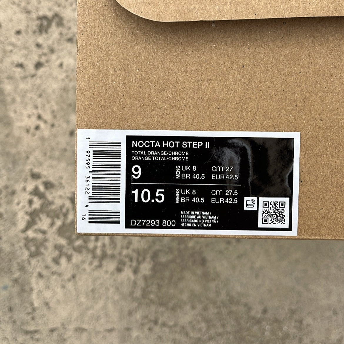 Nocta Hot Step 2 Orange - EU42.5 / US9 / UK8