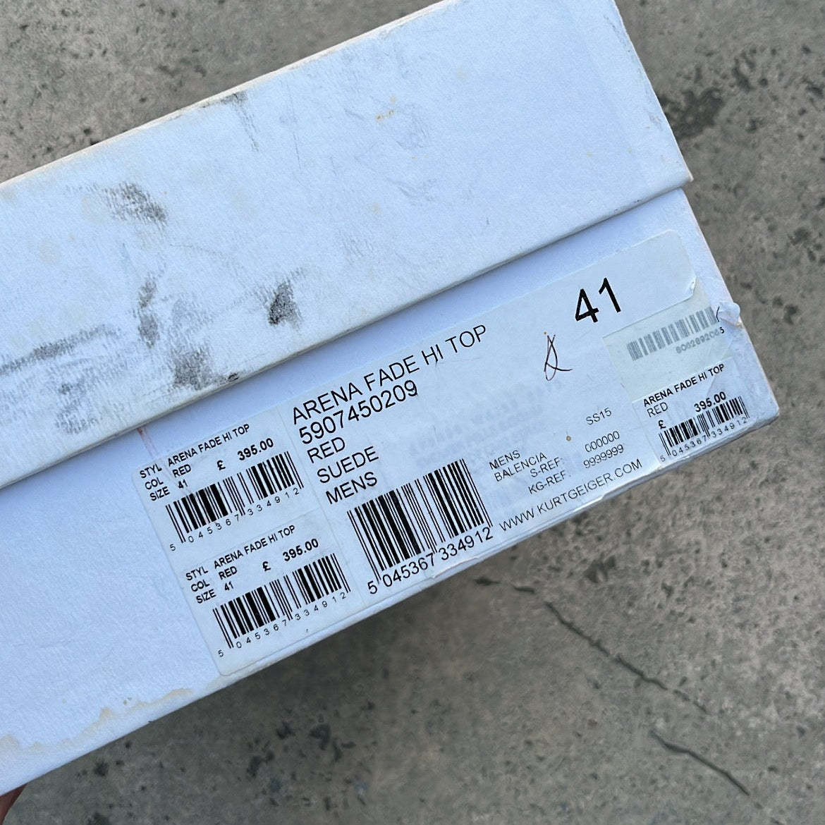 Balenciaga Arena Gradient Red - EU42.5 / US9 / UK8