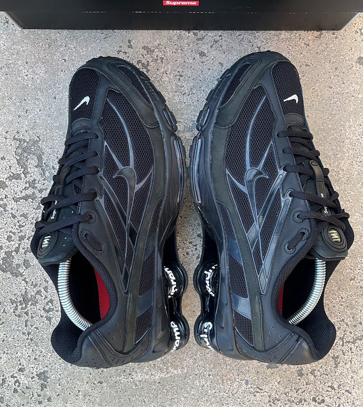 Shox Supreme Black - EU44.5 / US10.5 / UK9.5