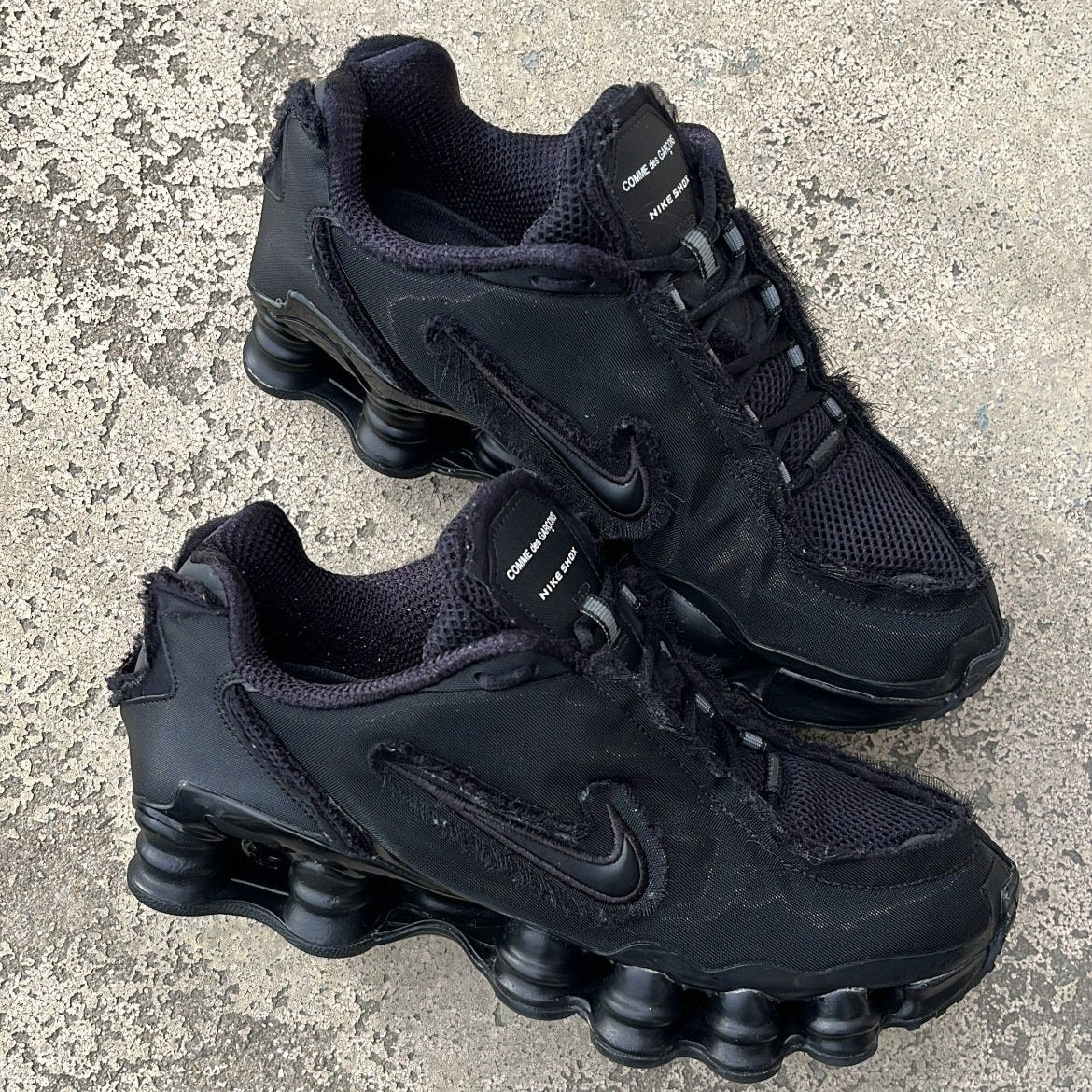 Shox CDG Black - EU43 / US9.5 / UK8.5