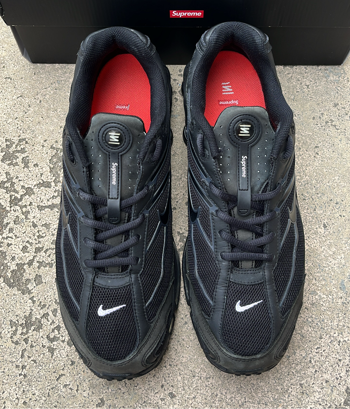 Shox Supreme Black - EU45 / US11 / UK10