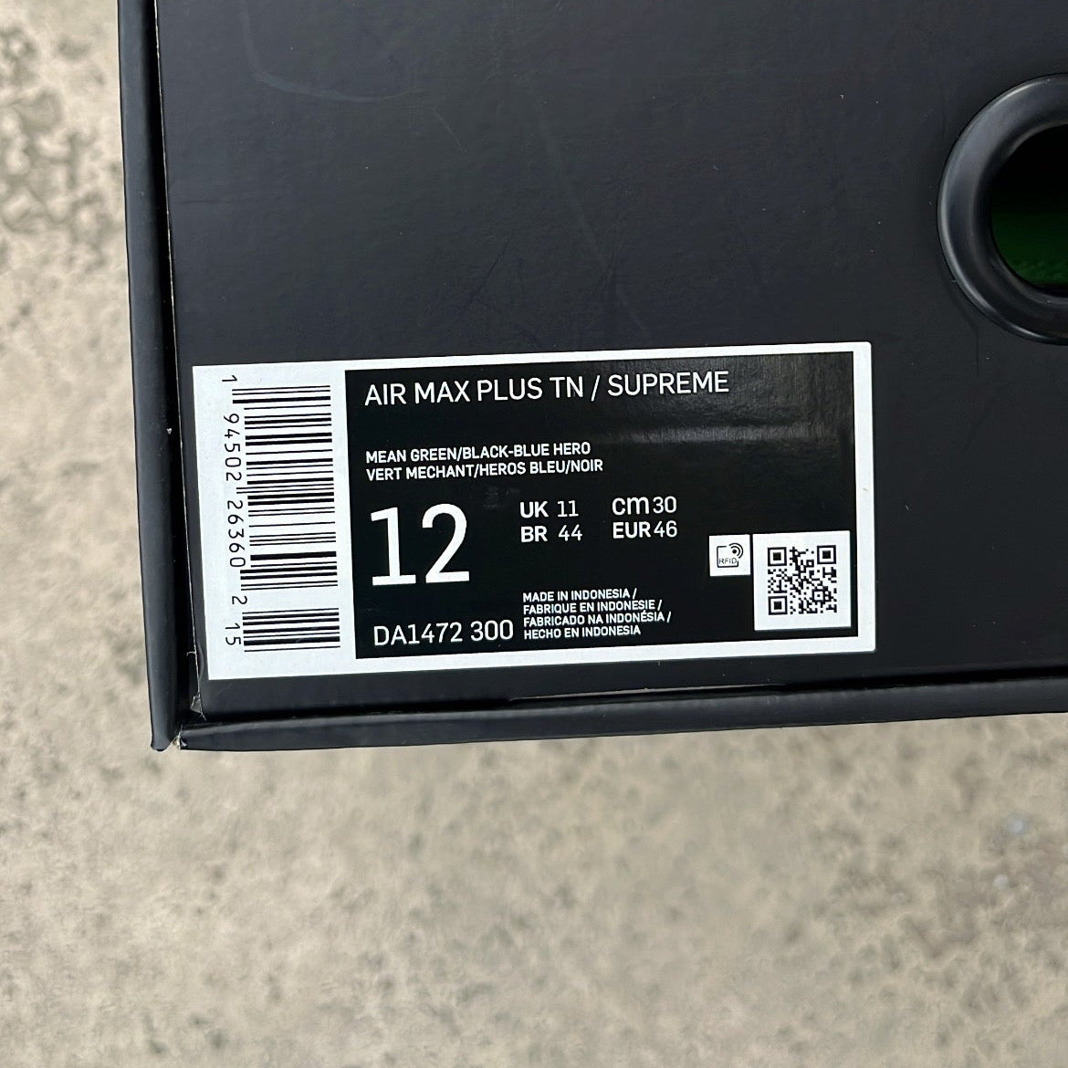 Tn Supreme Green - EU46 / US12 / UK11