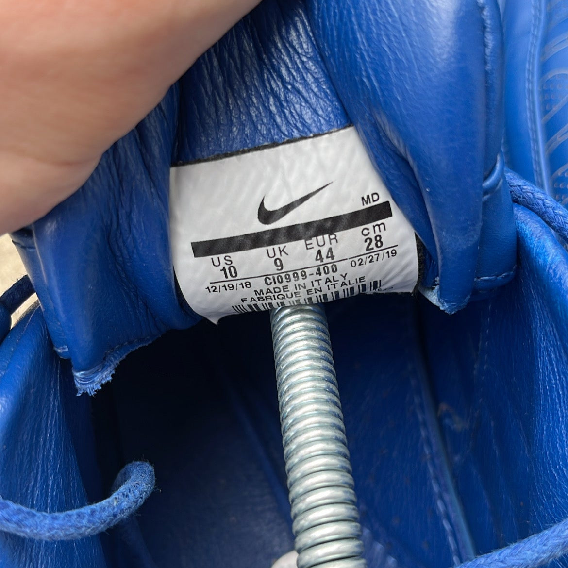 Air Max 95 Supreme Blue - EU44 / US10 / UK9