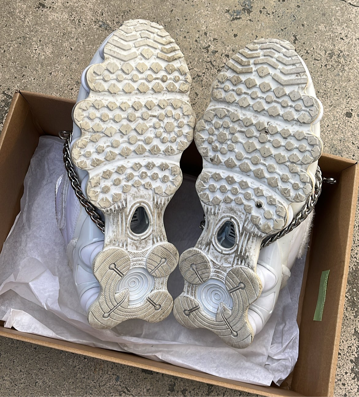 Shox CDG White - EU42 / US8.5 / UK7.5