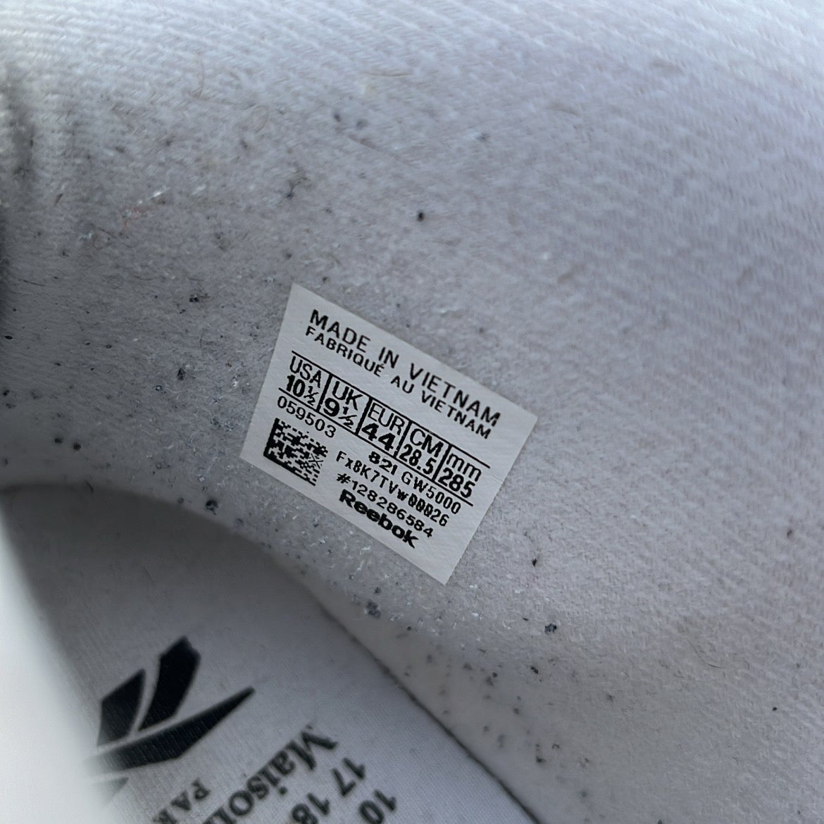 Reebok Maison Margiela White - EU44.5 / US10.5 / UK9.5