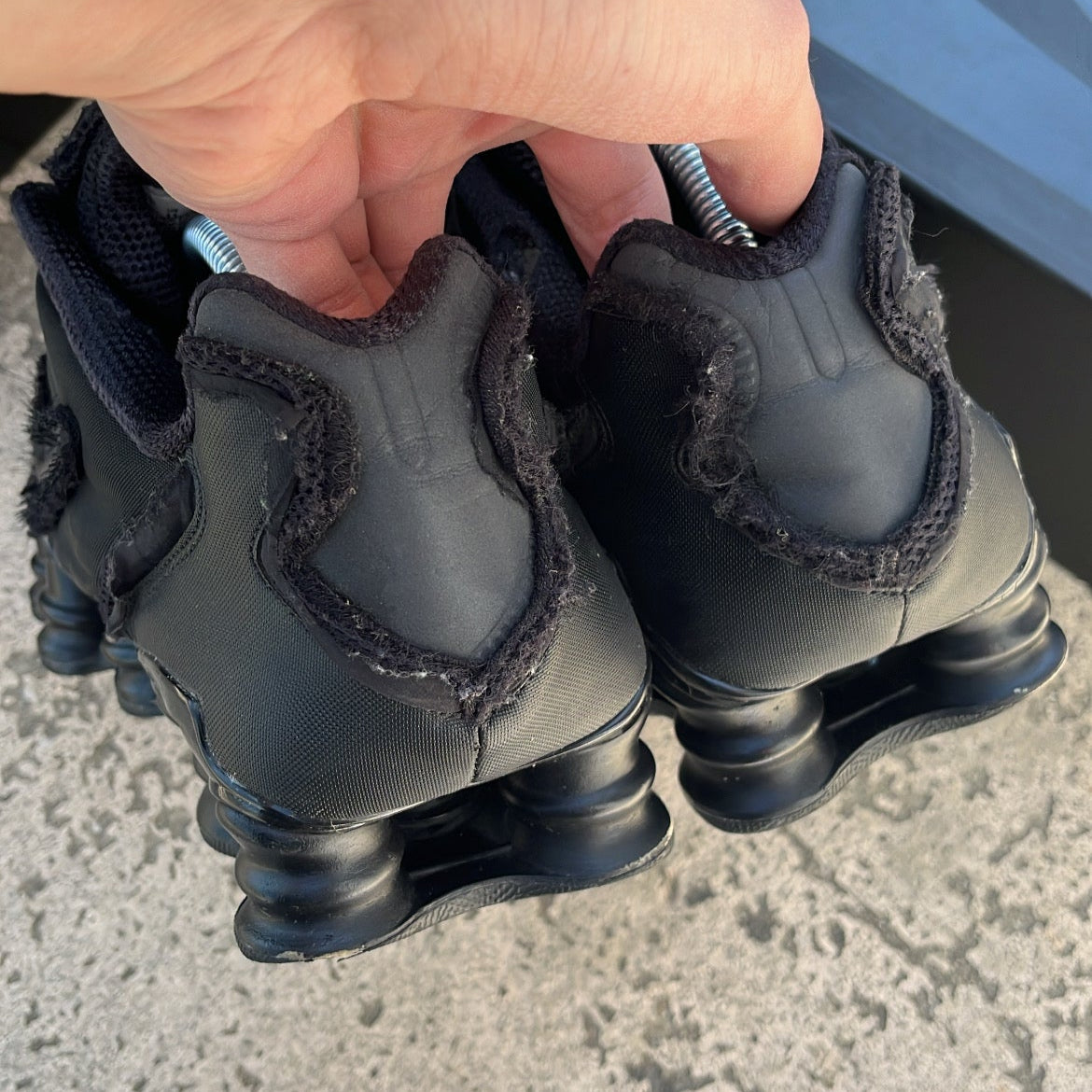 Shox CDG Black - EU43 / US9.5 / UK8.5