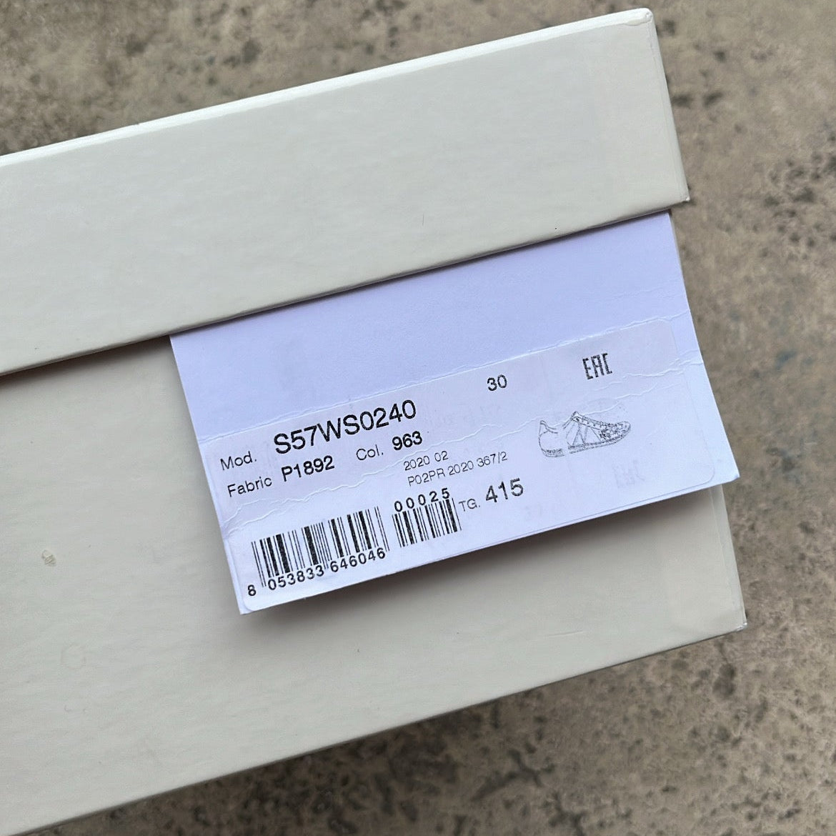 Maison Margiela GAT Paint Splatter Black - EU41.5 / US8.5 / UK7.5