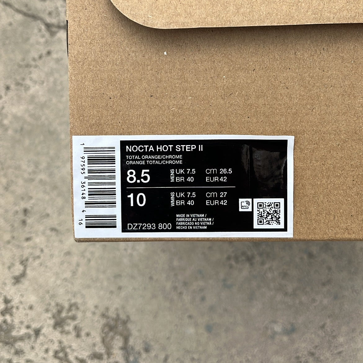 Nocta Hot Step 2 Orange - EU42 / US8.5 / UK7.5