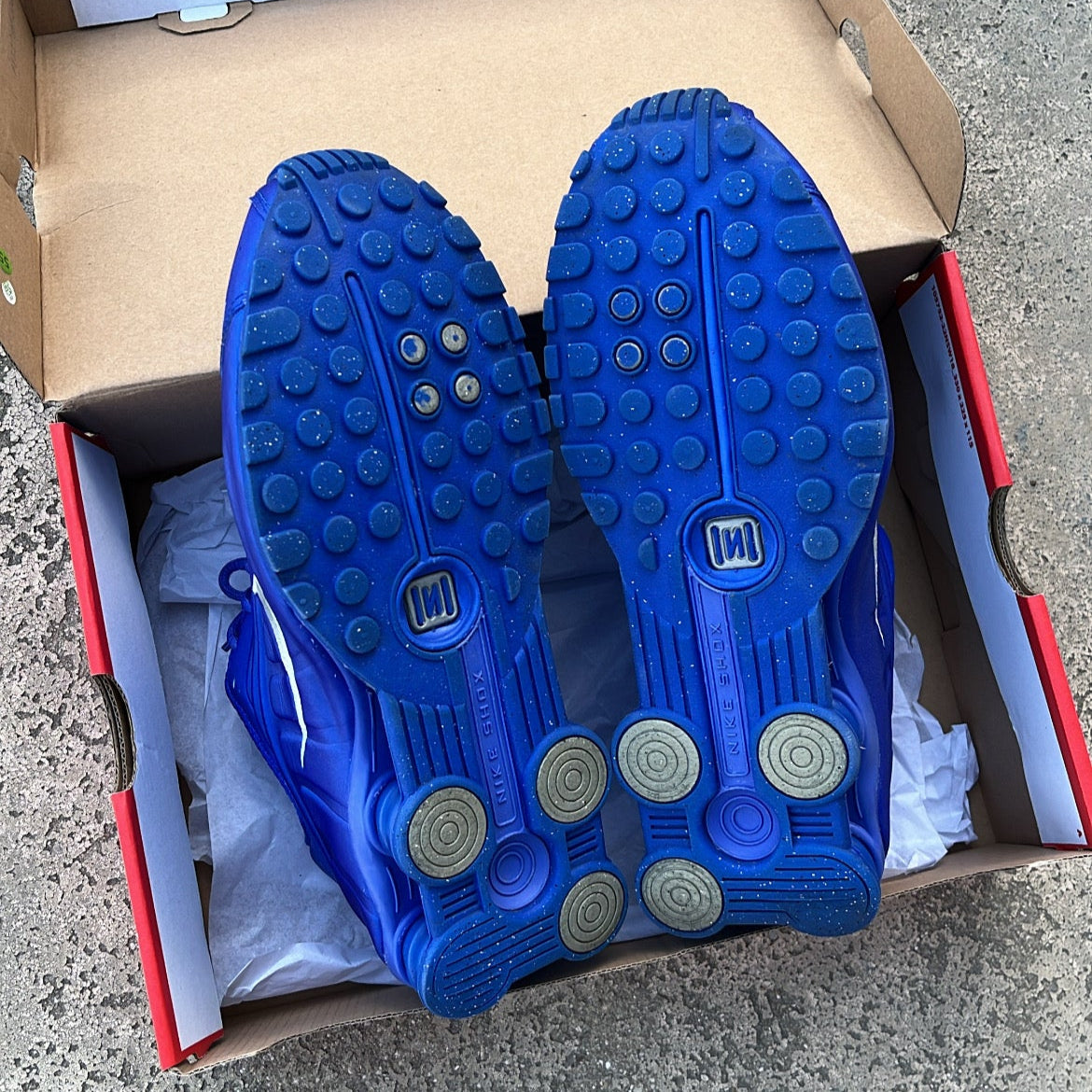 Shox R4 Racer Blue - EU44 / US10 / UK9
