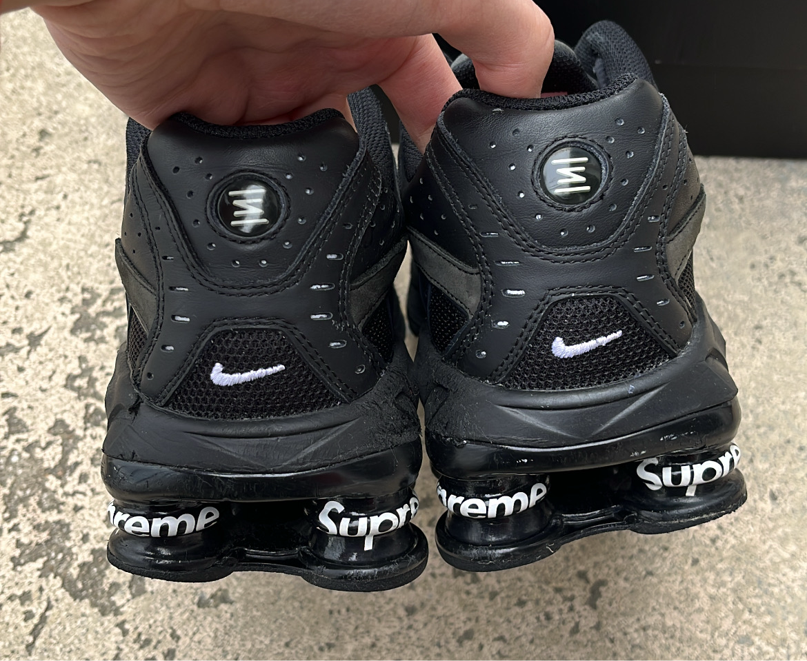 Shox Supreme Black - EU45 / US11 / UK10