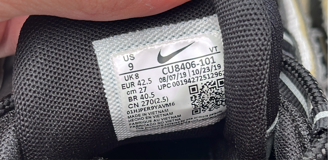 Air Max 95 CDG Grey - EU42,5 / US9 / UK8