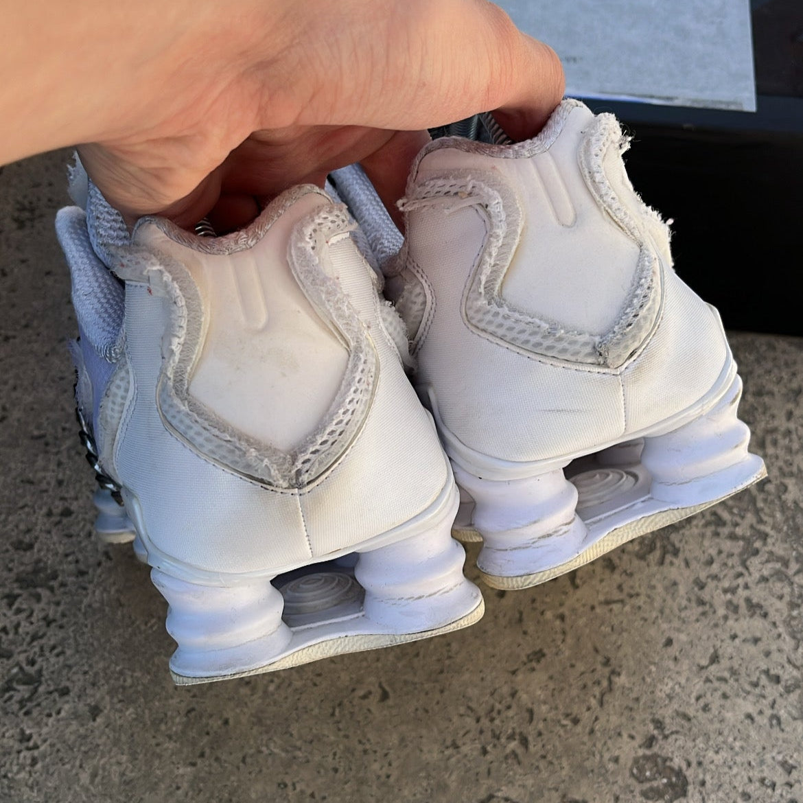 Shox CDG White - EU42 / US8.5 / UK7.5