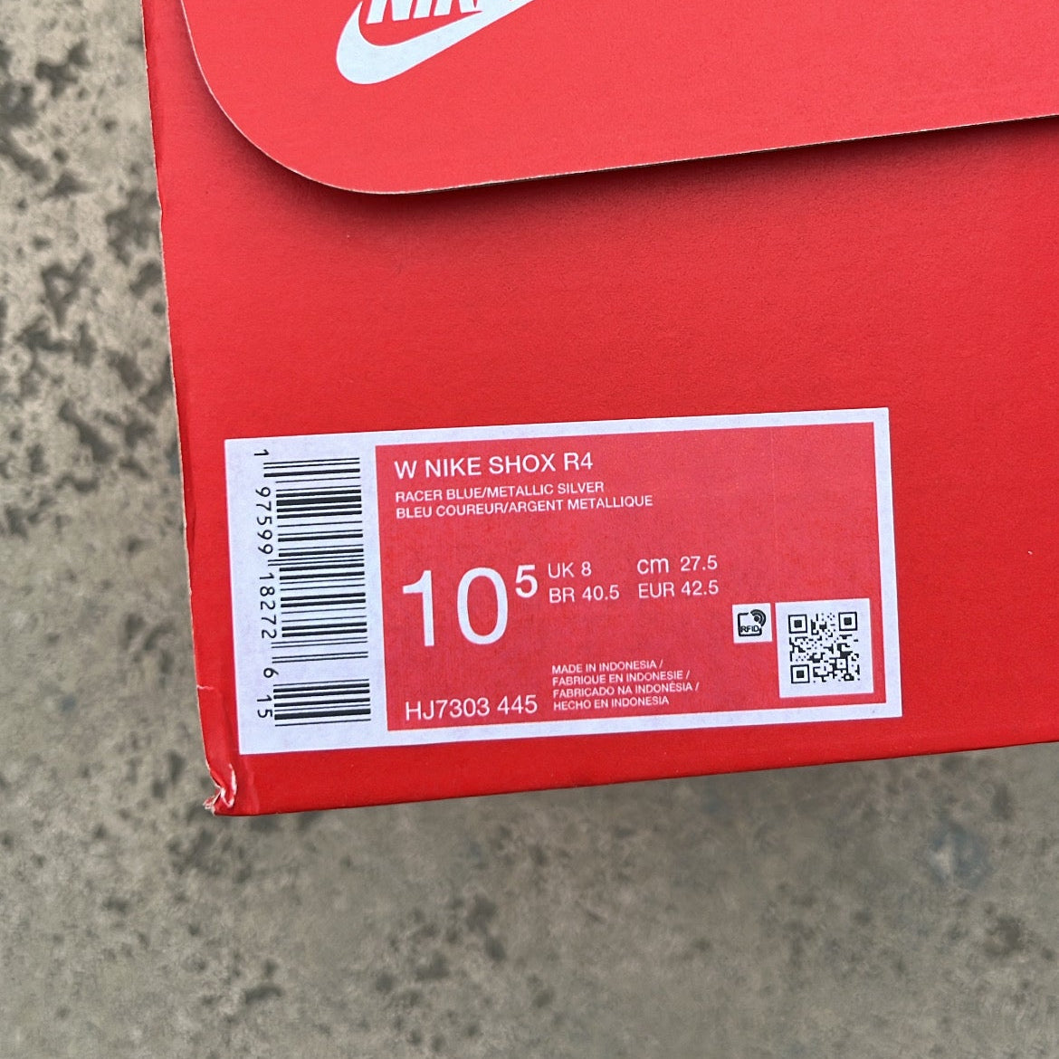 Shox R4 Racer Blue - EU42.5 / US9 / UK8