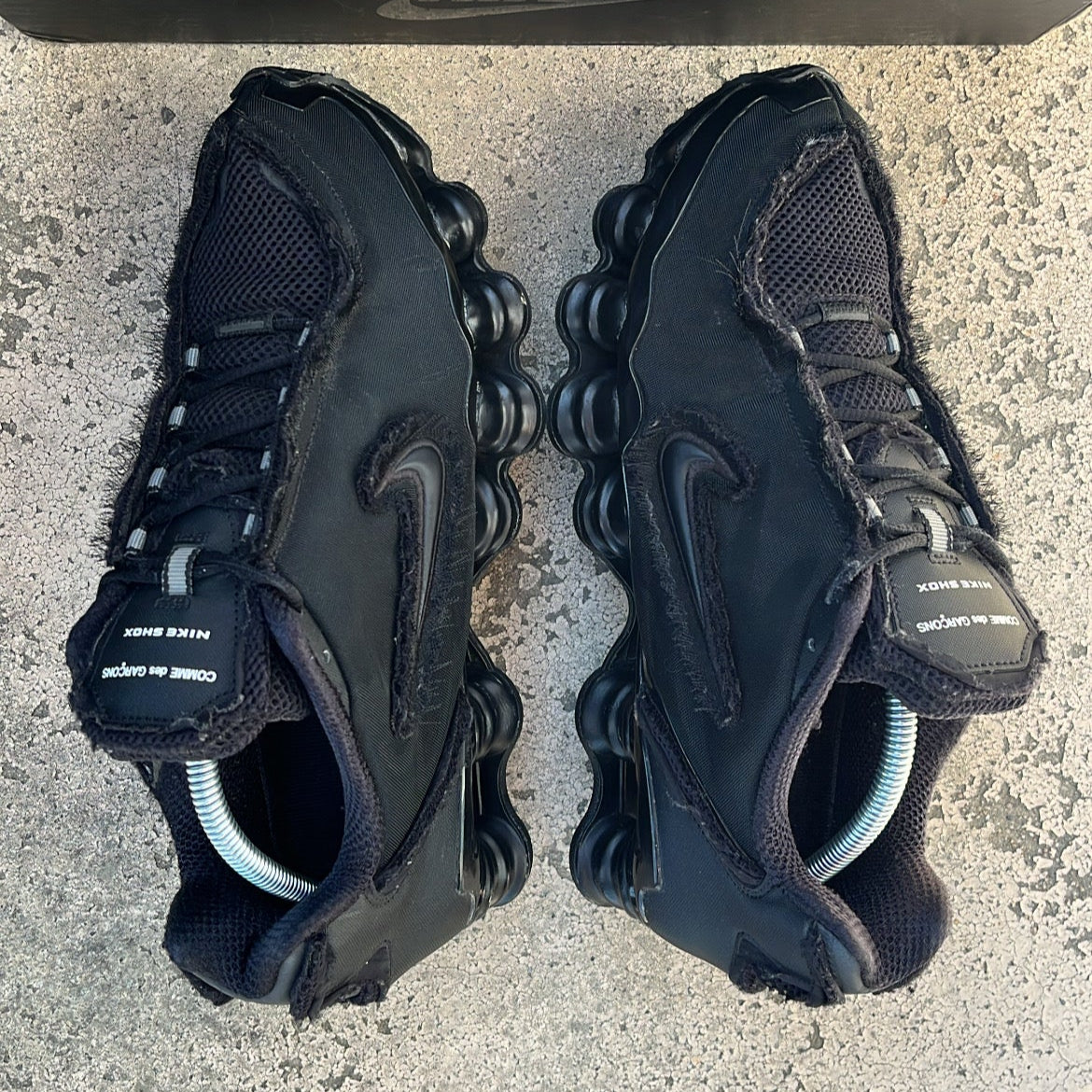 Shox CDG Black - EU43 / US9.5 / UK8.5
