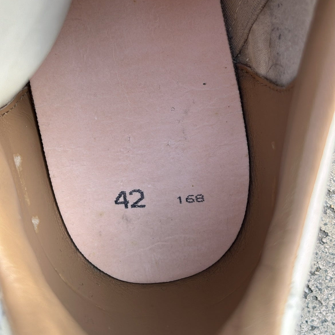 Maison Margiela GAT Paint Splatter Beige - EU42 / US8.5 / UK7.5