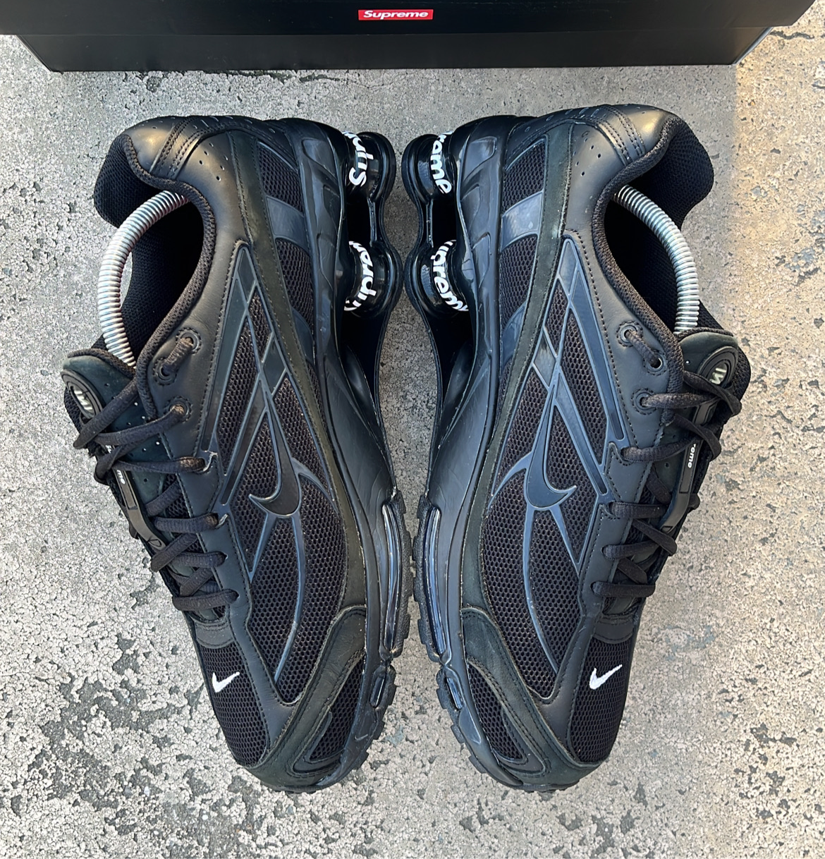 Shox Supreme Black - EU44.5 / US10.5 / UK9.5