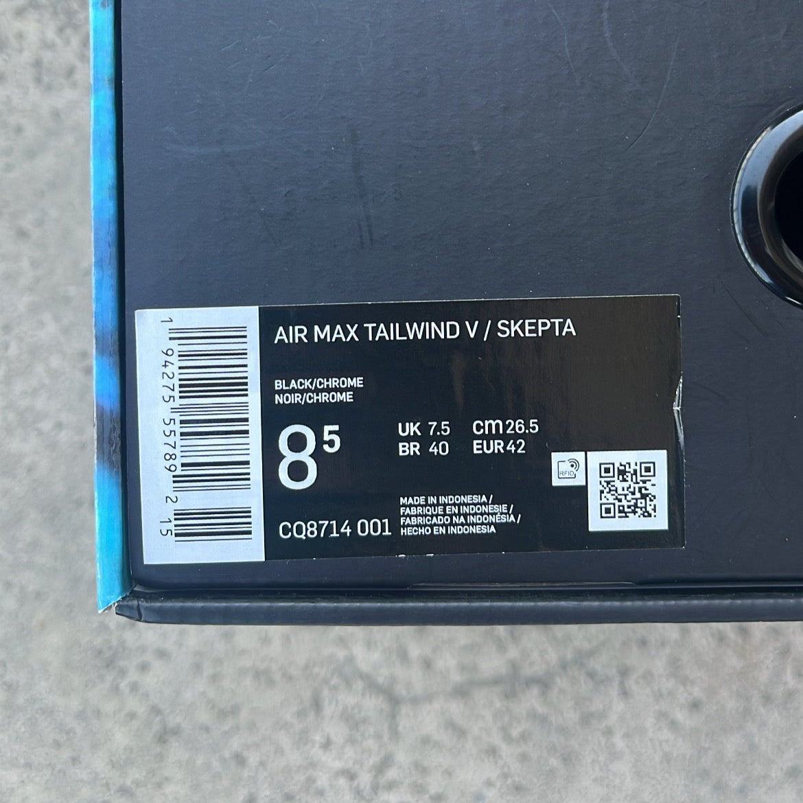 Air Max Skepta Blue - EU42 / US8.5 / UK7.5