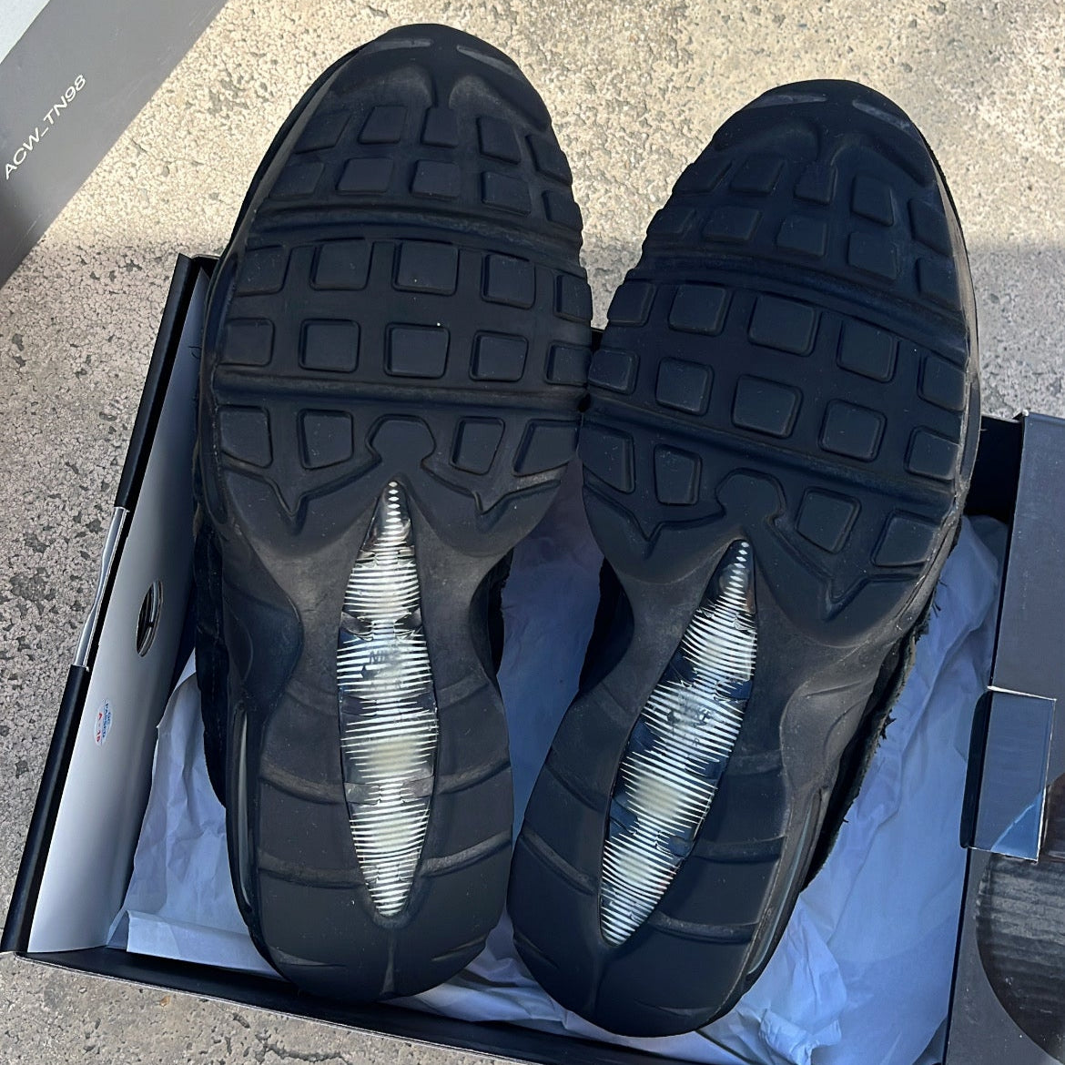 Air Max 95 CDG Black - EU44 / US10 / UK9