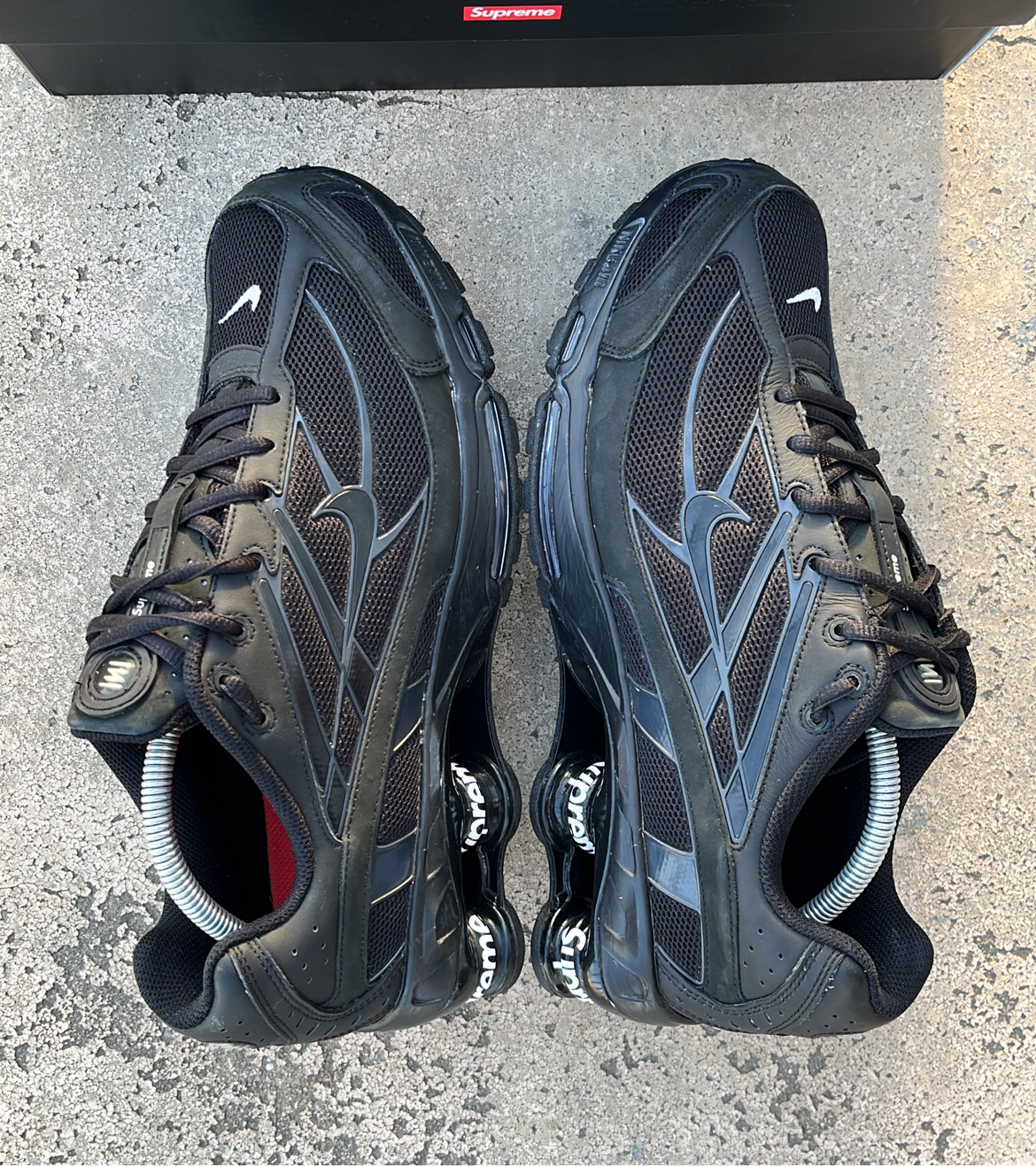 Shox Supreme Black - EU44.5 / US10.5 / UK9.5