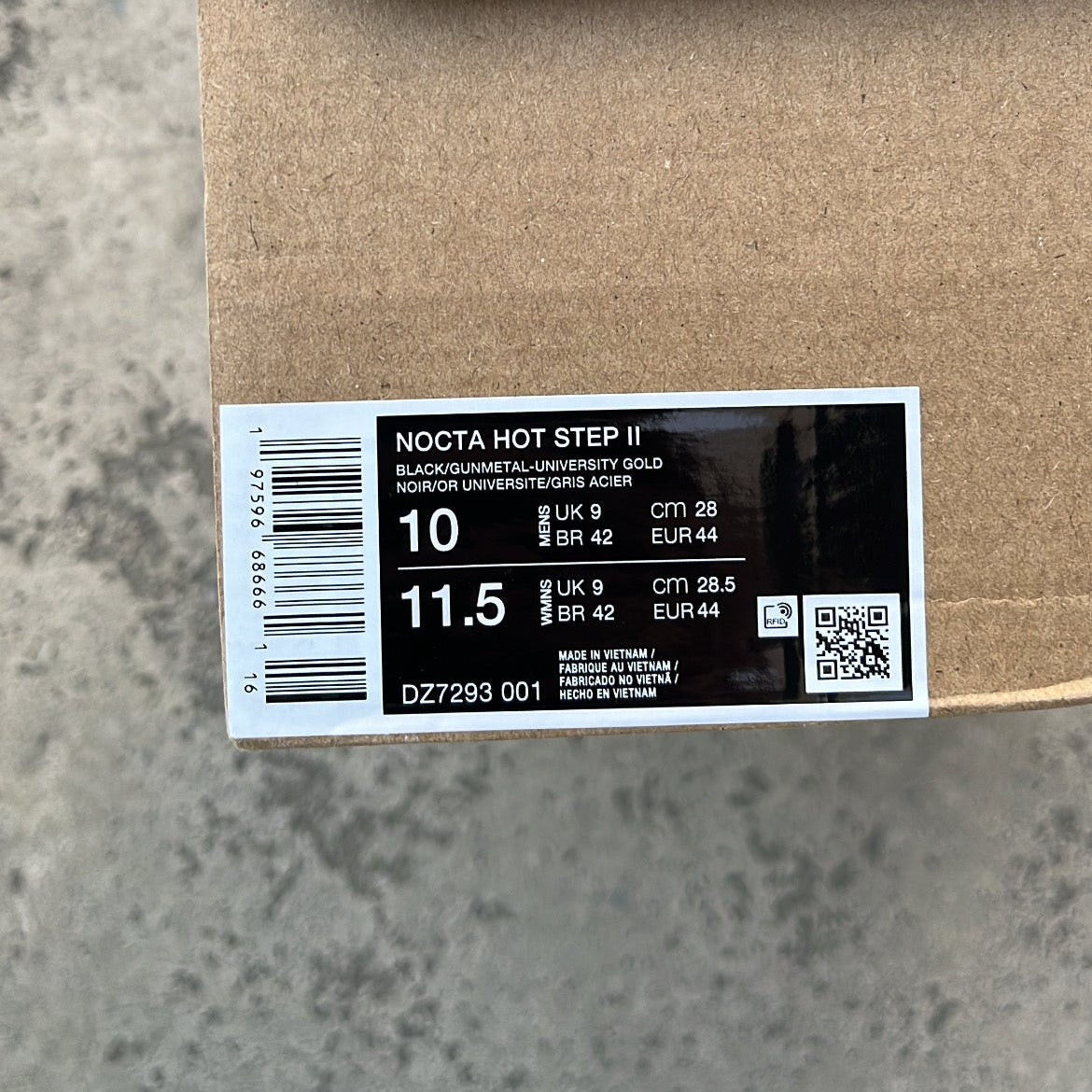Nocta Hot Step 2 Black - EU44 / US10 / UK19