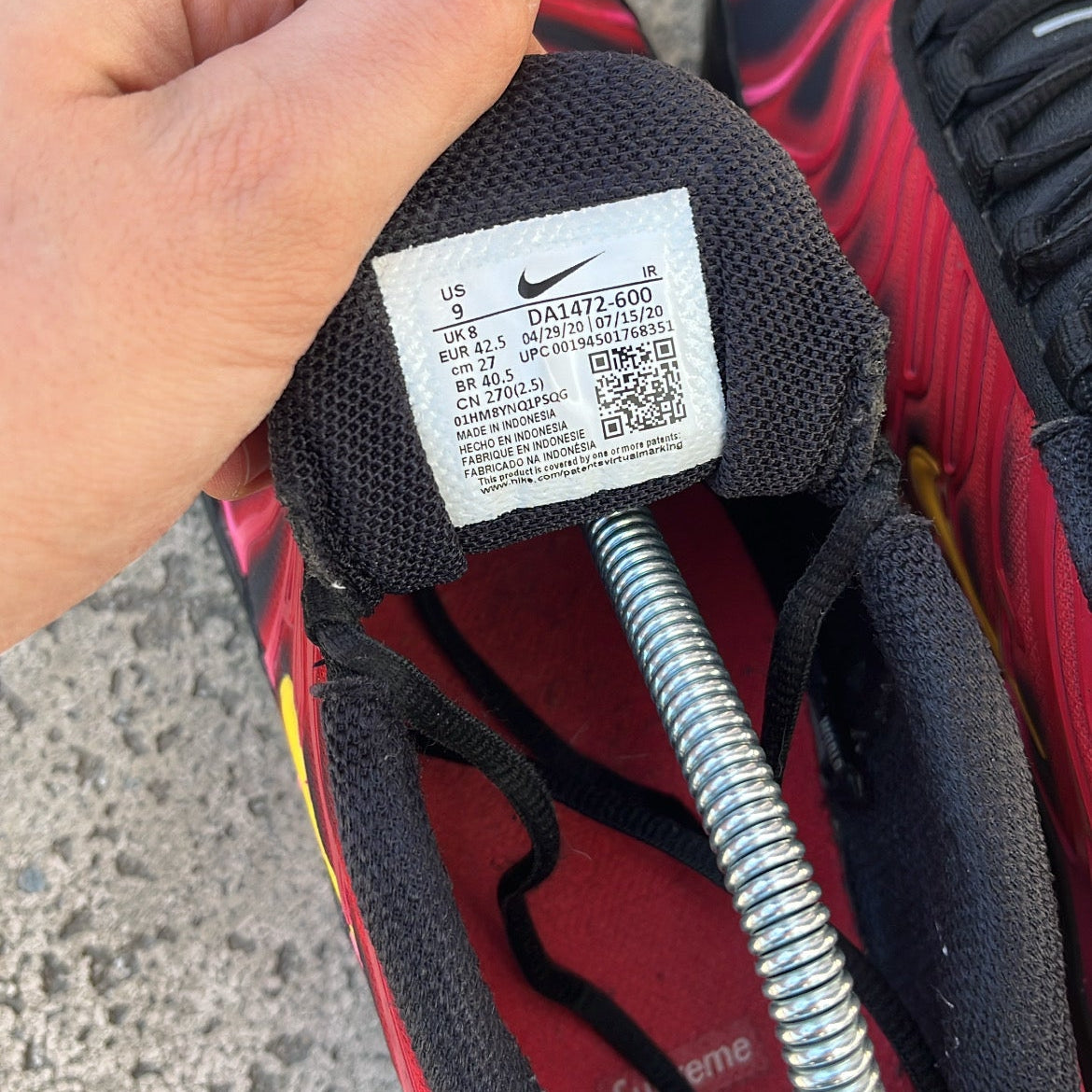 Tn Supreme Red - EU42.5 / US9 / UK8