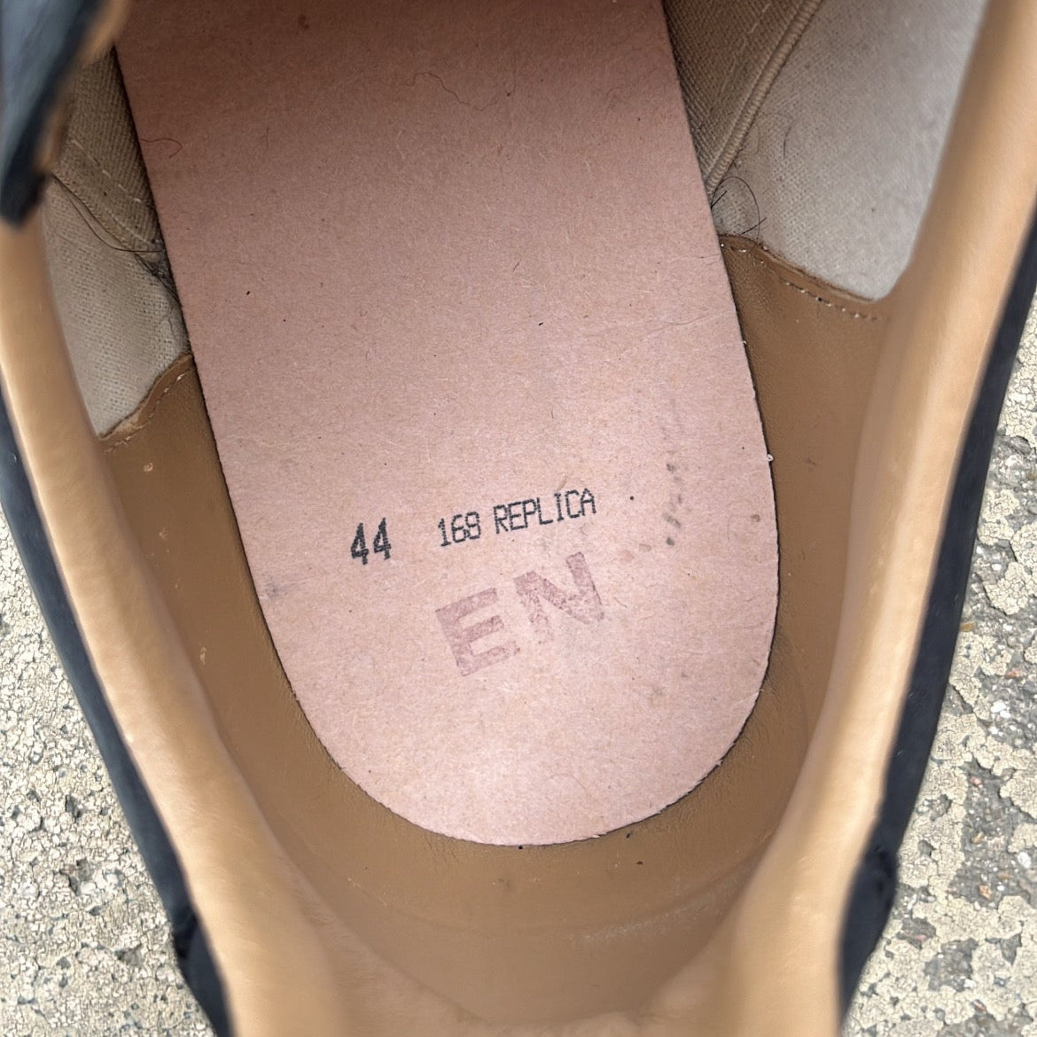 Maison Margiela GAT Paint Splatter Black - EU44 / US10 / UK9