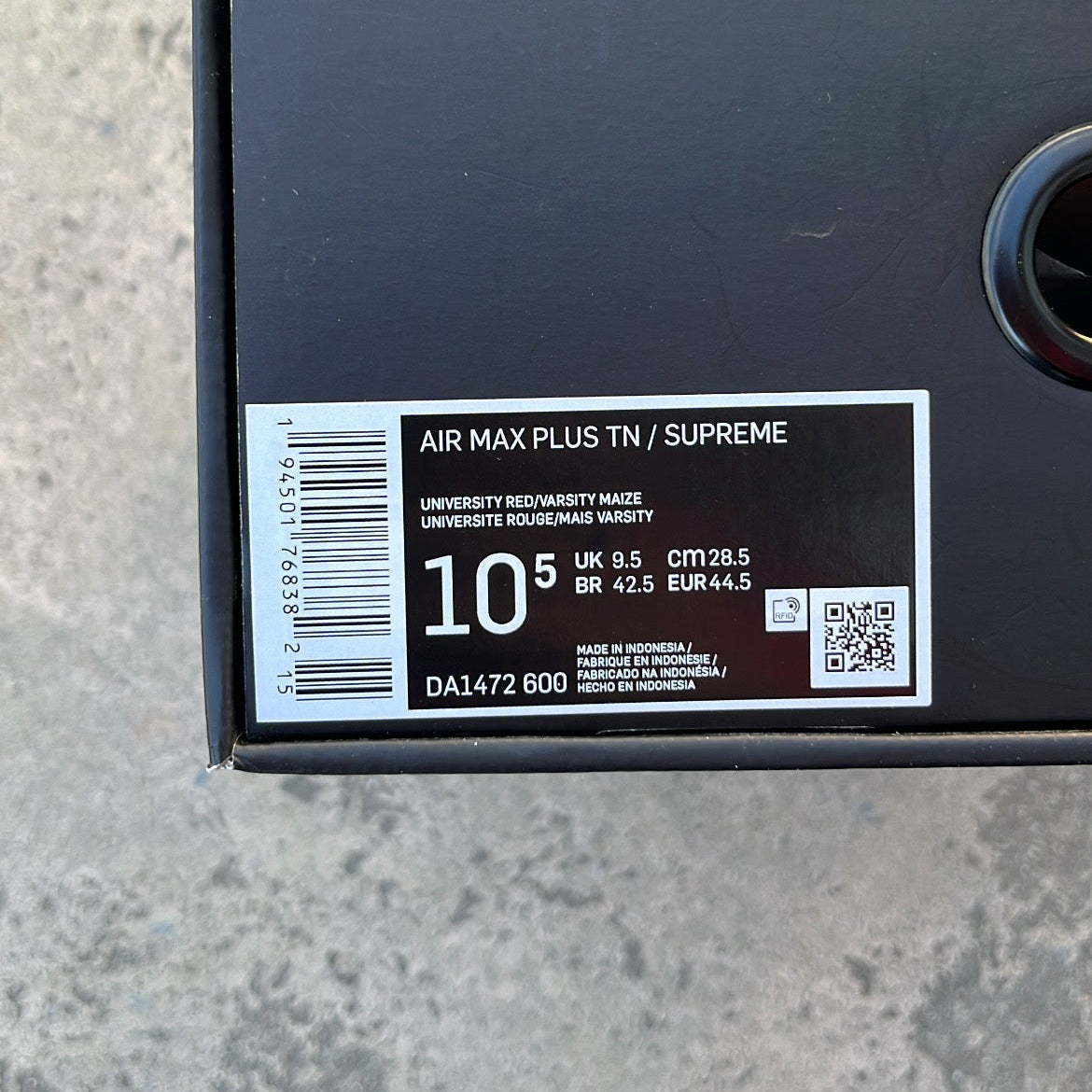 Tn Supreme Red - EU44.5 / US10.5 / UK9.5