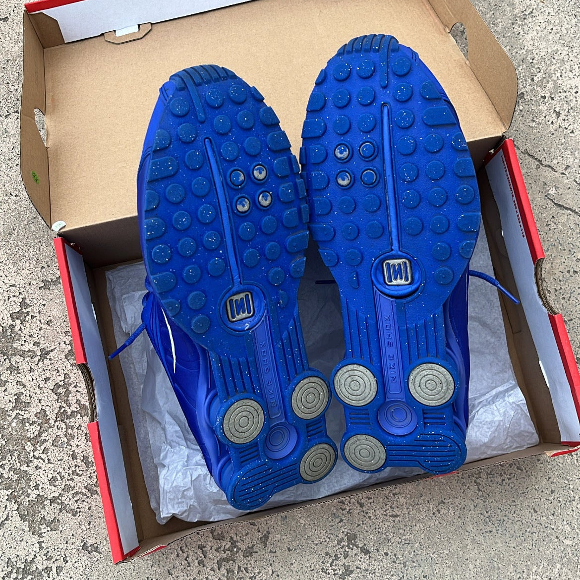Shox R4 Racer Blue - EU44 / US10 / UK9