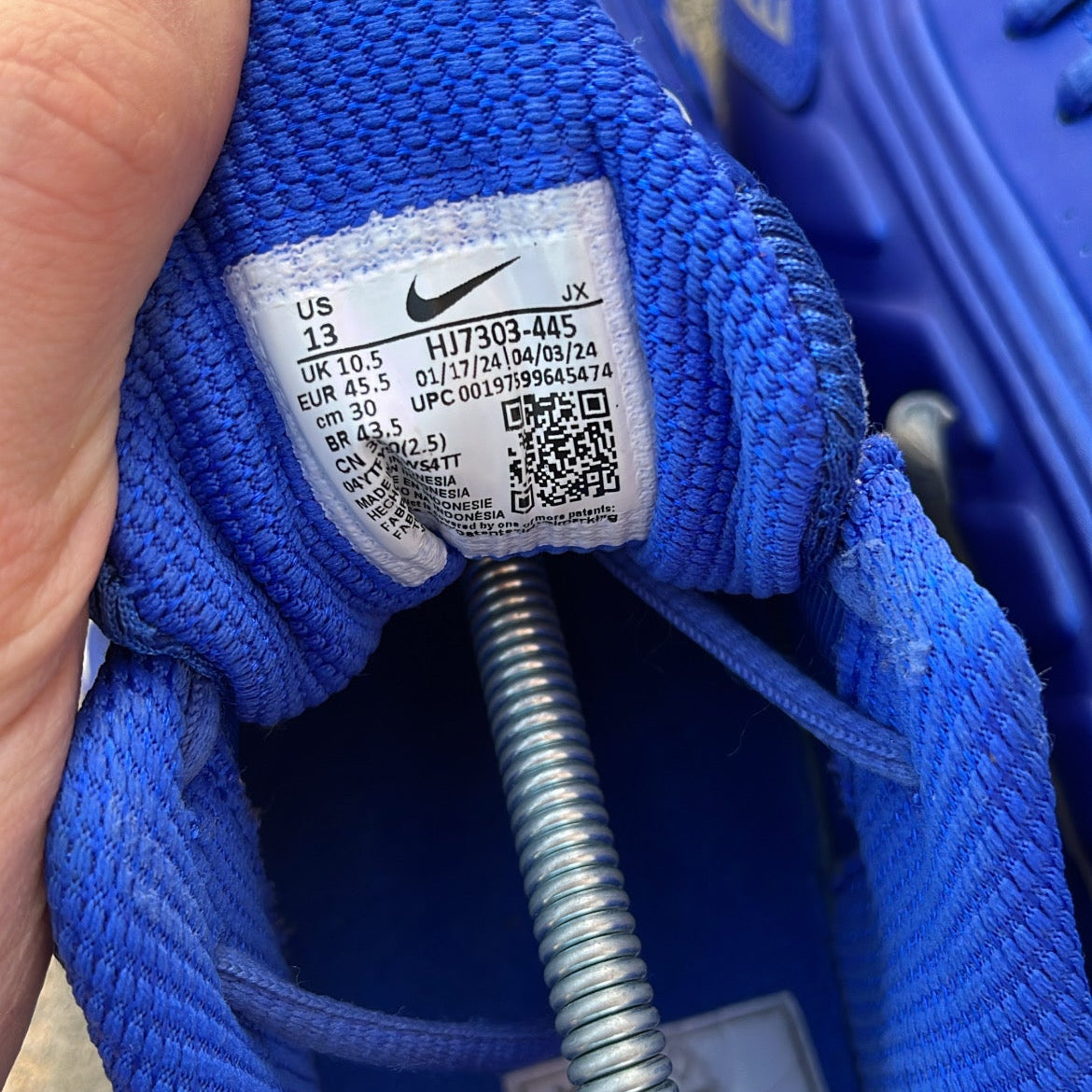 Shox R4 Racer Blue - EU45.5 / US11.5 / UK10.5