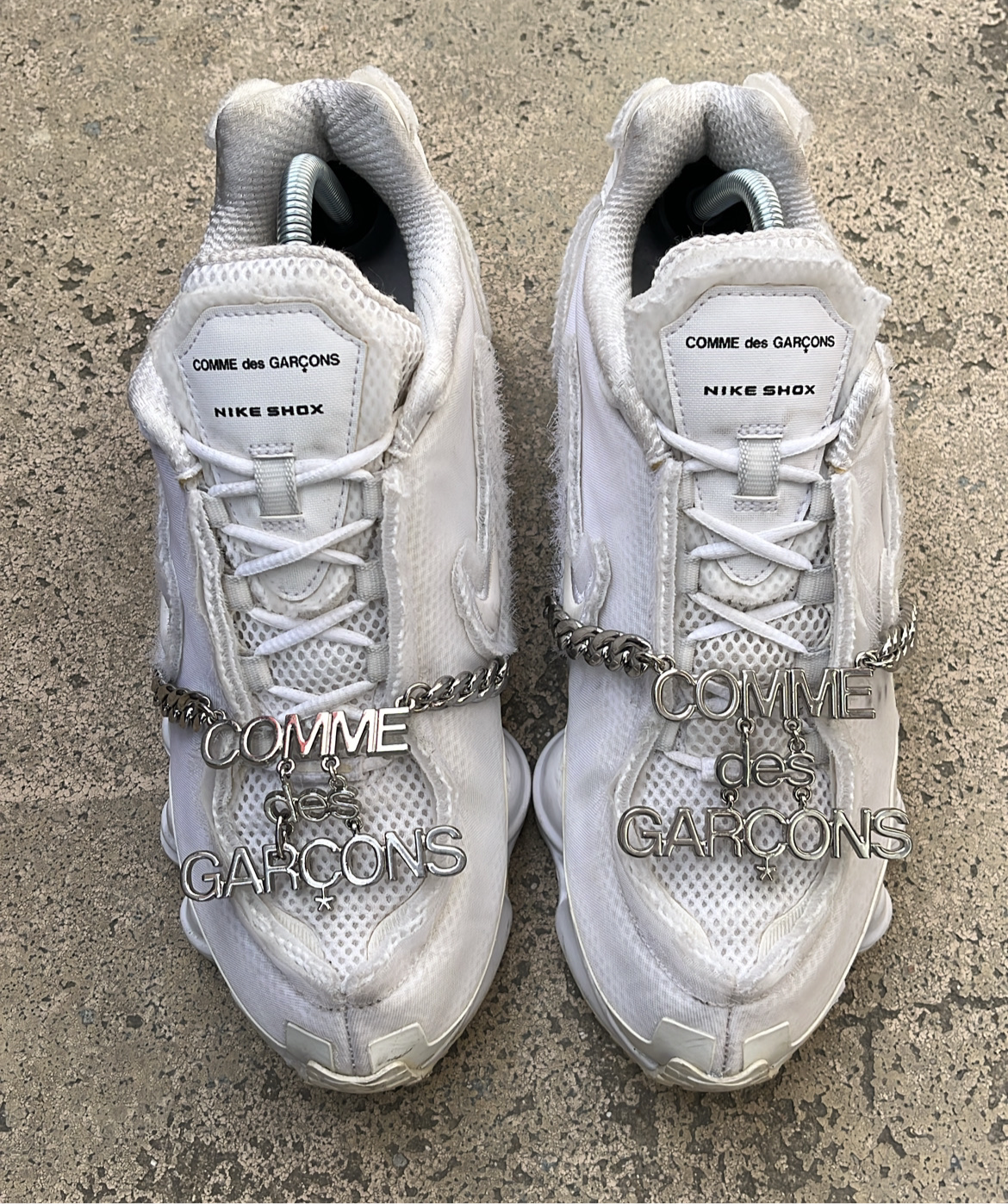 Shox CDG White - EU42 / US8.5 / UK7.5