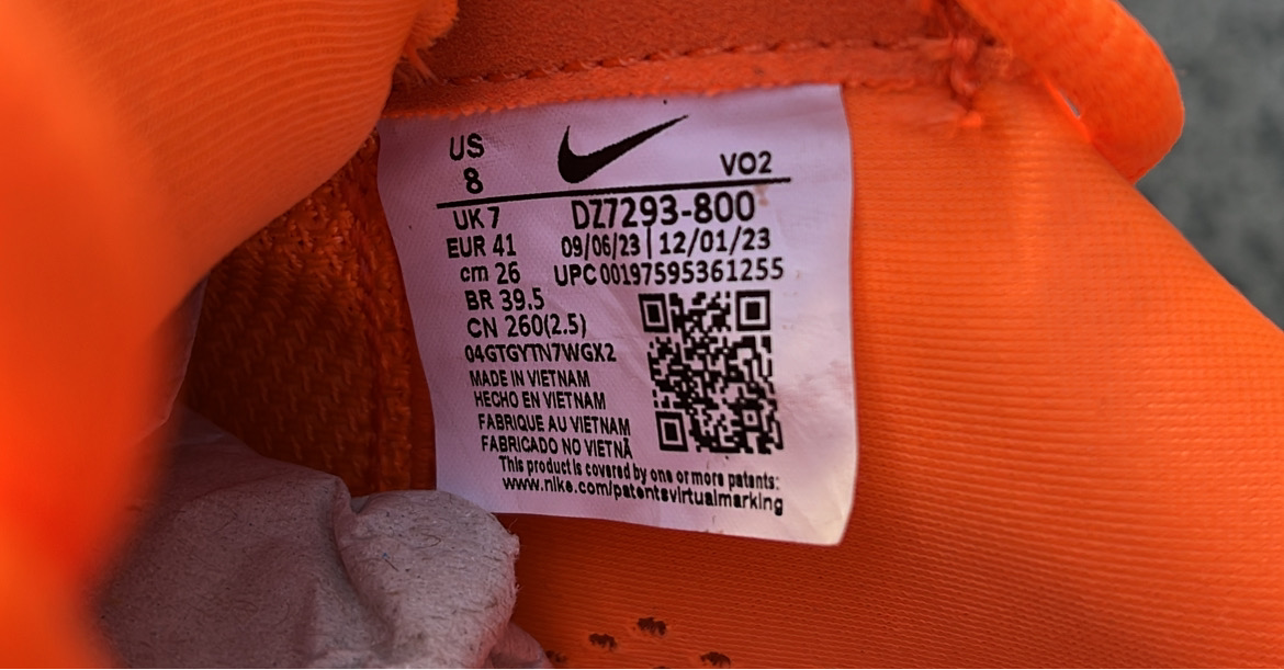 Nocta Hot Step 2 Orange - EU41 / US8 / UK7