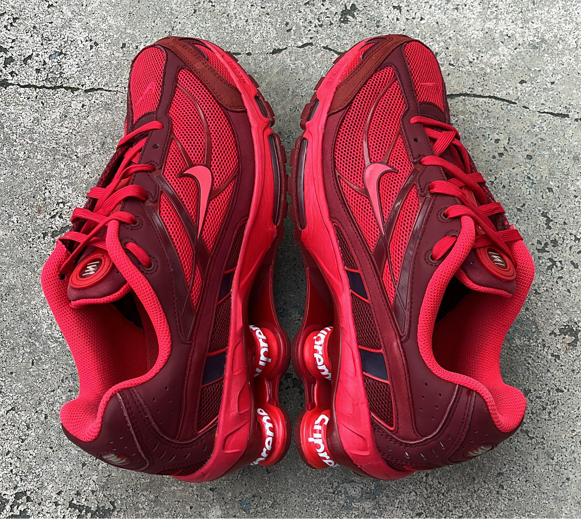 Shox Supreme Red - EU42,5 / US9 / UK8
