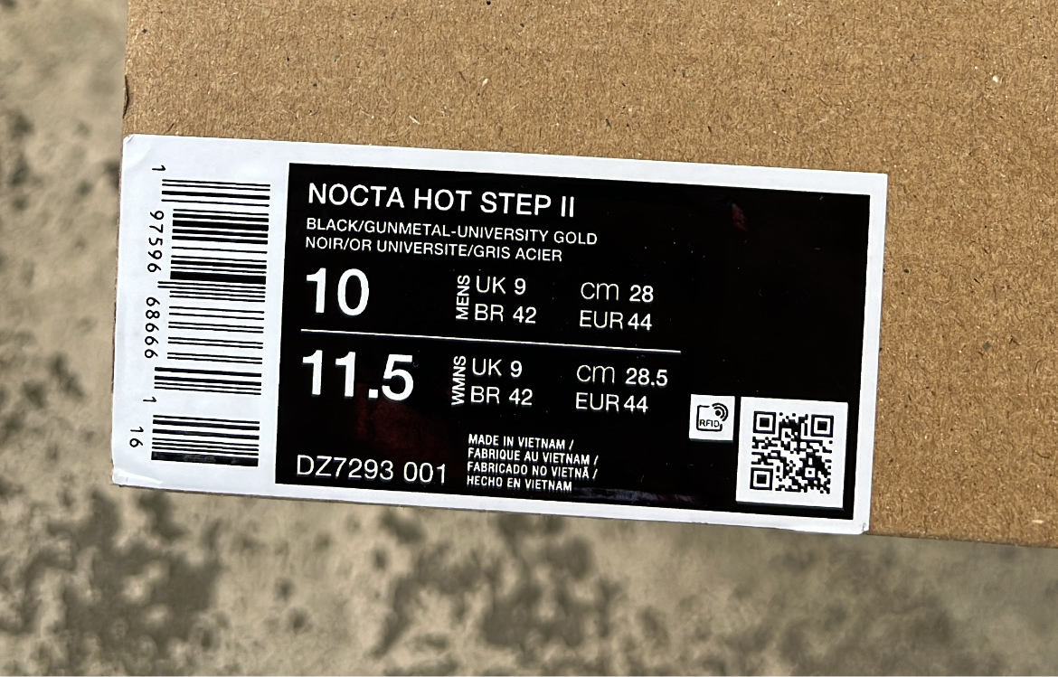 Nocta Hot Step 2 Black - EU44 / US10 / UK9