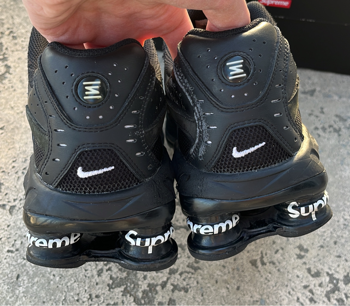 Shox Supreme Black - EU45 / US11 / UK10