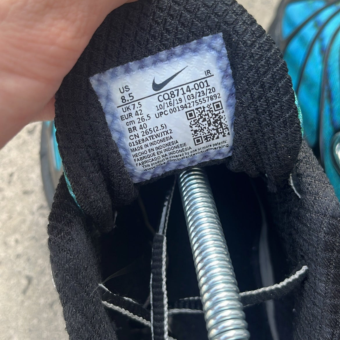 Air Max Skepta Blue - EU42 / US8.5 / UK7.5