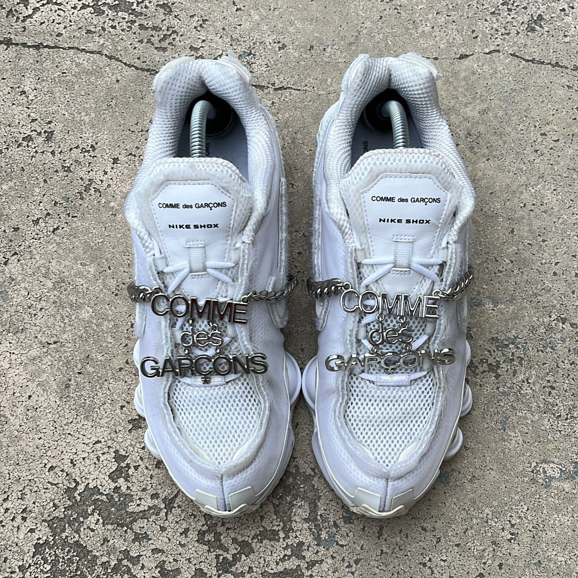 Shox CDG White - EU42 / US8.5 / UK7.5