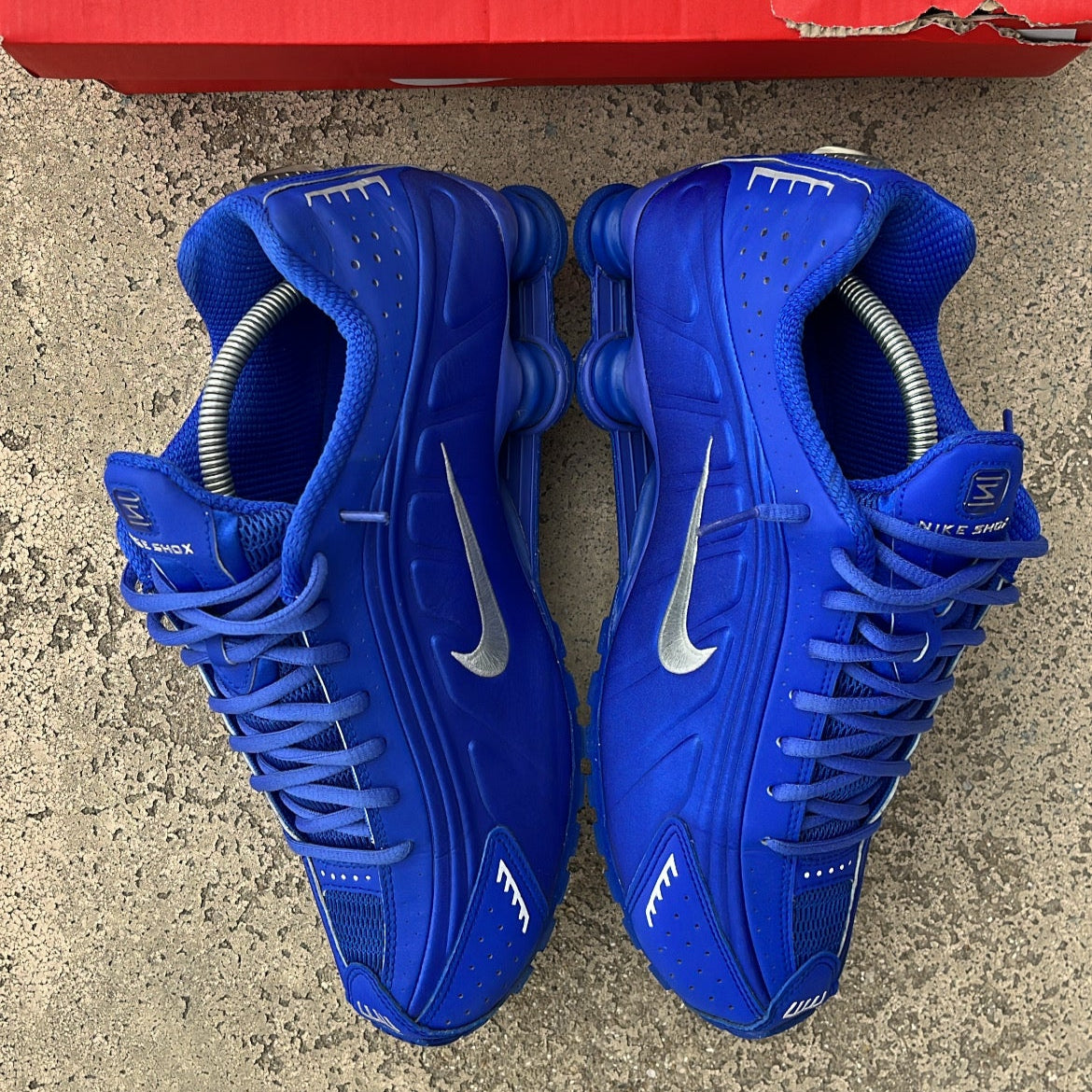 Shox R4 Racer Blue - EU44 / US10 / UK9