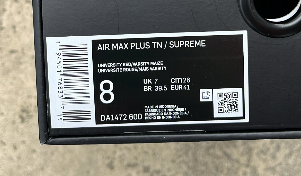 Tn Supreme Red - EU41 / US8 / UK7