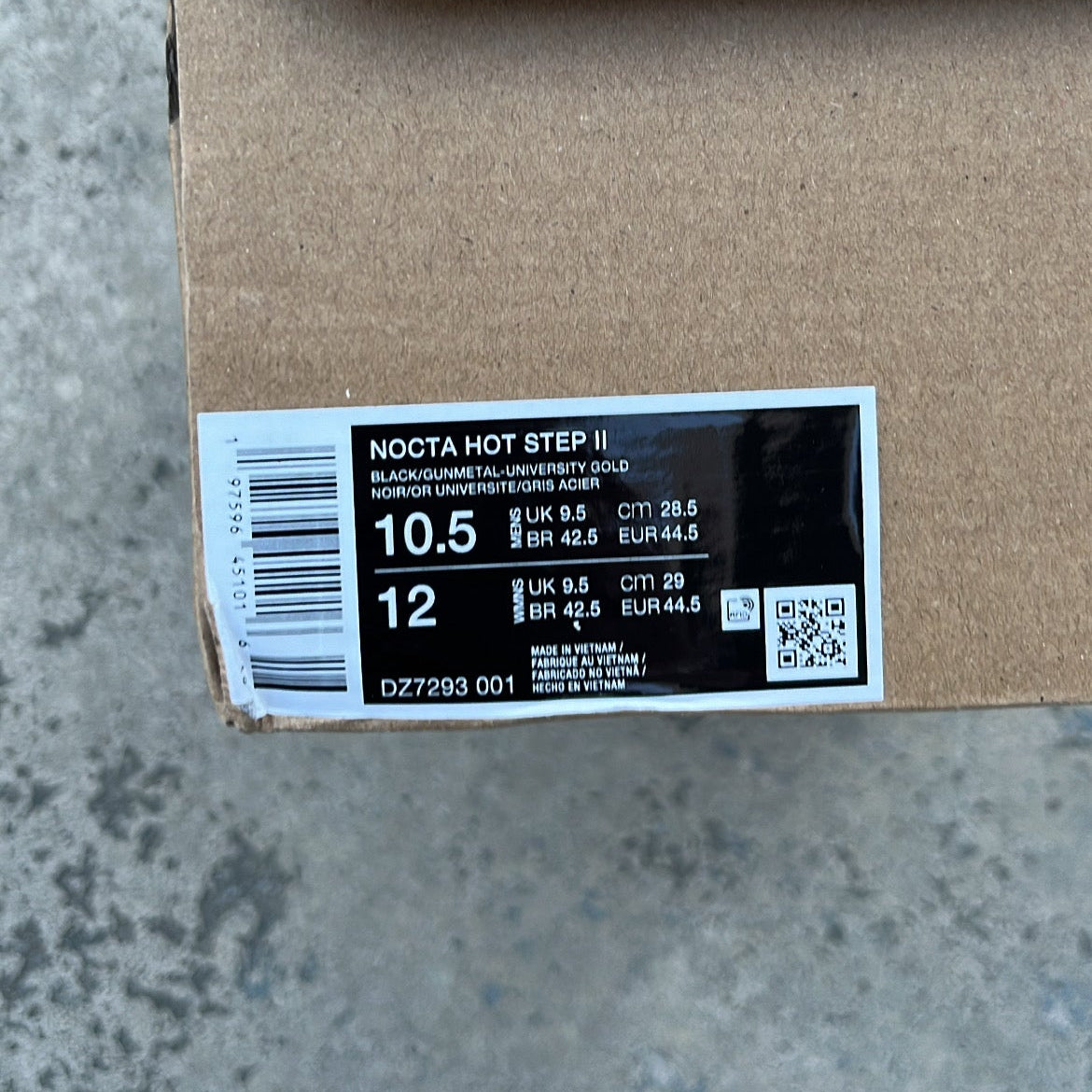 Nocta Hot Step 2 Black - EU44.5 / US10.5 / UK9.5
