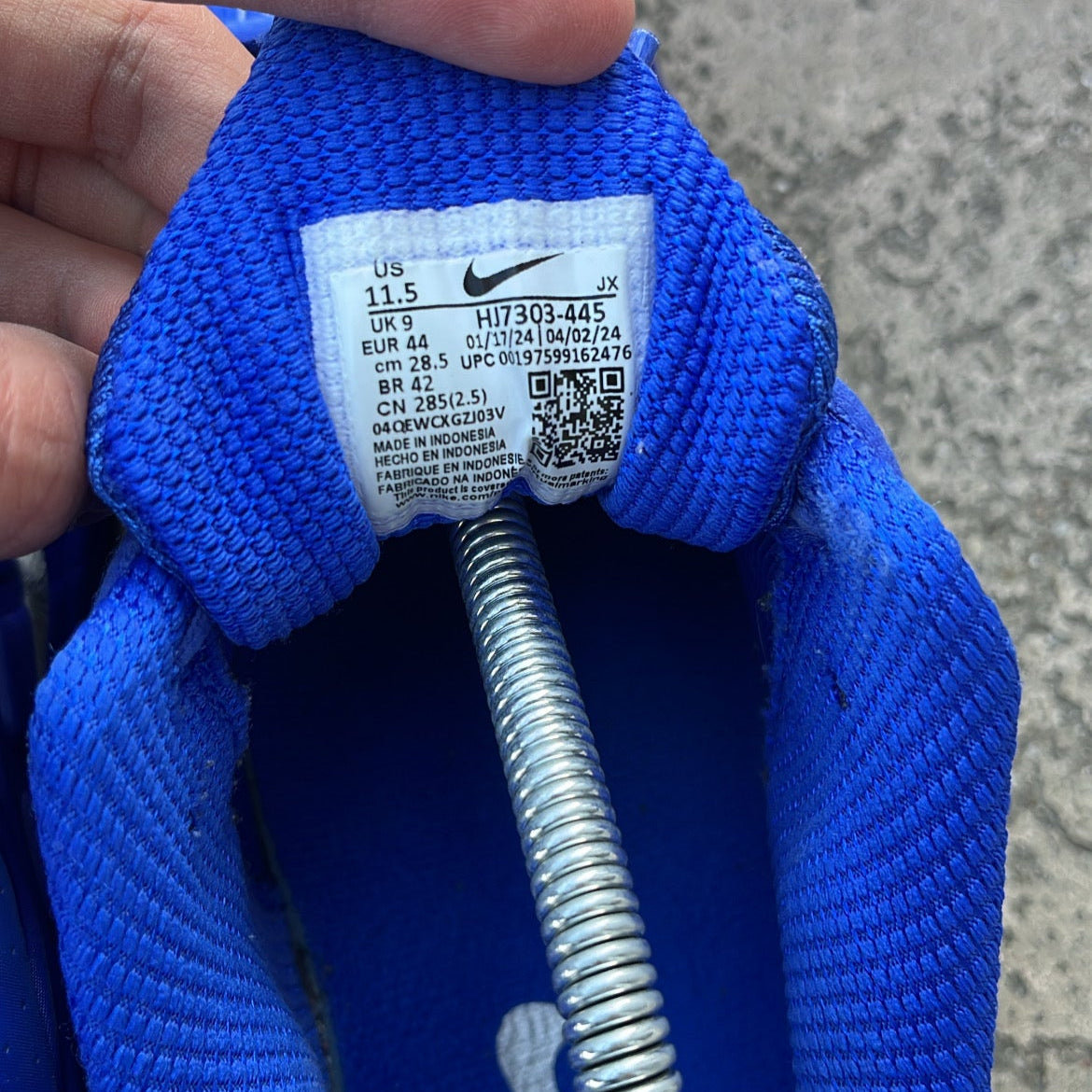 Shox R4 Racer Blue - EU44 / US10 / UK9