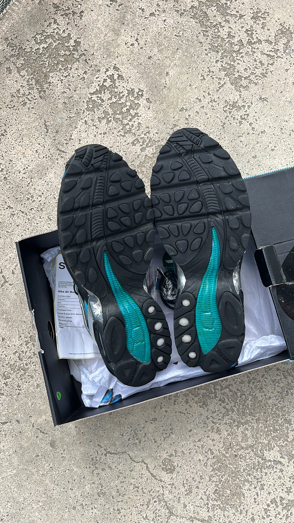 Air Max Skepta Blue - EU44.5 / US10.5 / UK9.5