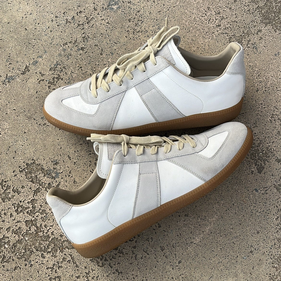 Maison Margiela GAT White Grey - EU44 / US10 / UK9