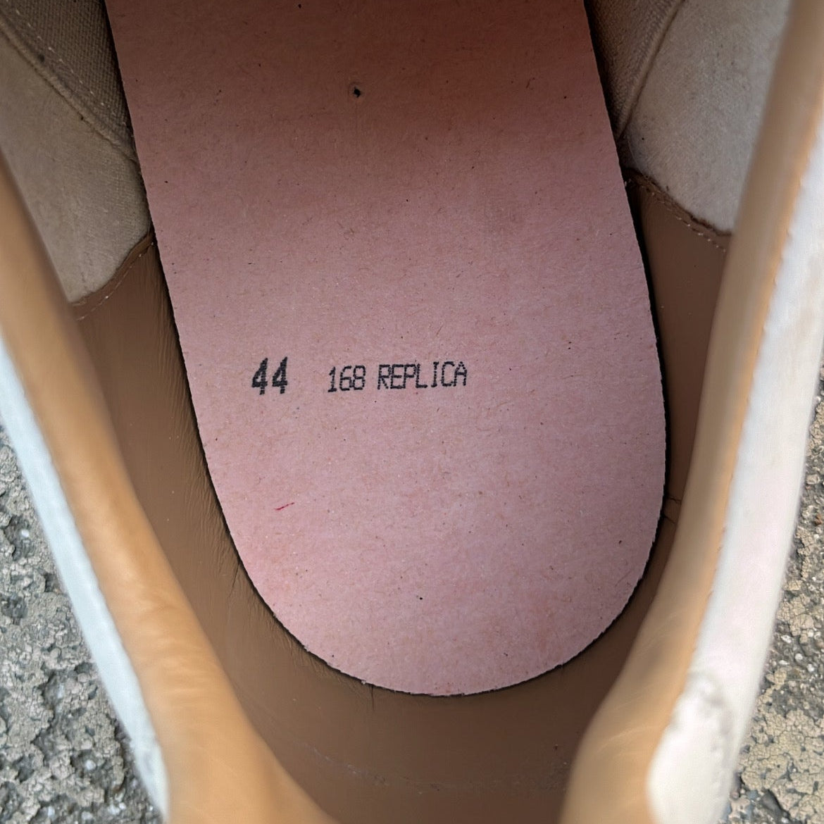 Maison Margiela GAT Paint Splatter White - EU44 / US10 / UK9