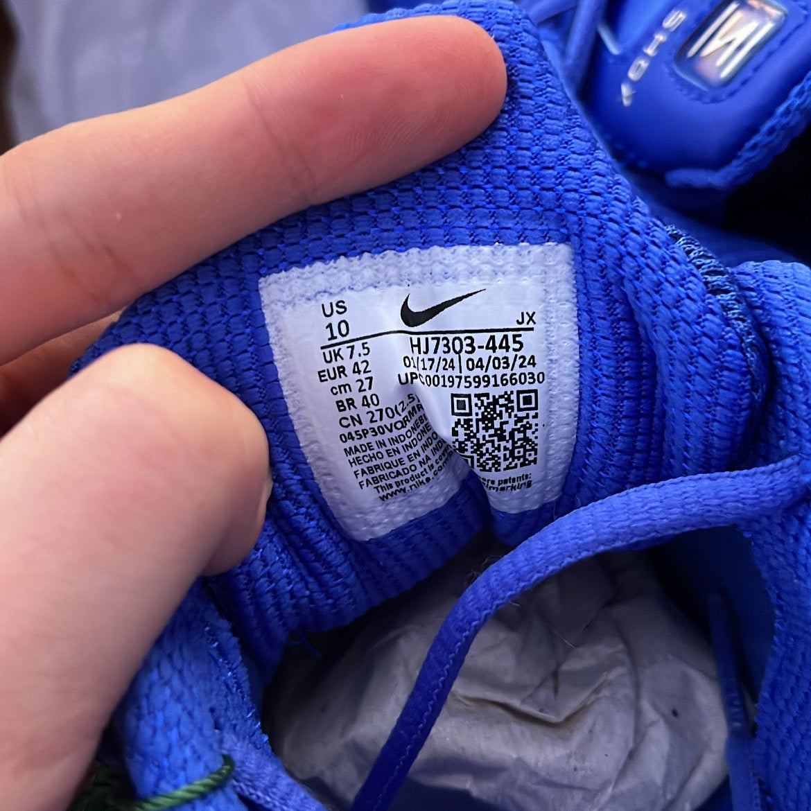 Shox R4 Racer Blue - EU42 / US8.5 / UK7.5