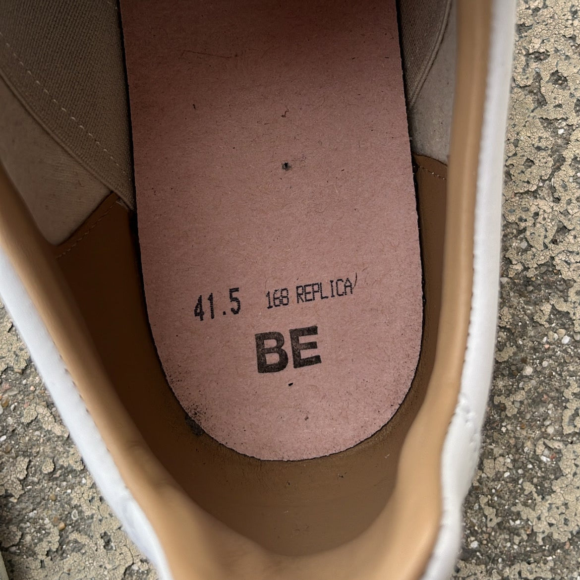 Maison Margiela GAT Paint Splatter White - EU41.5 / US8 / UK7