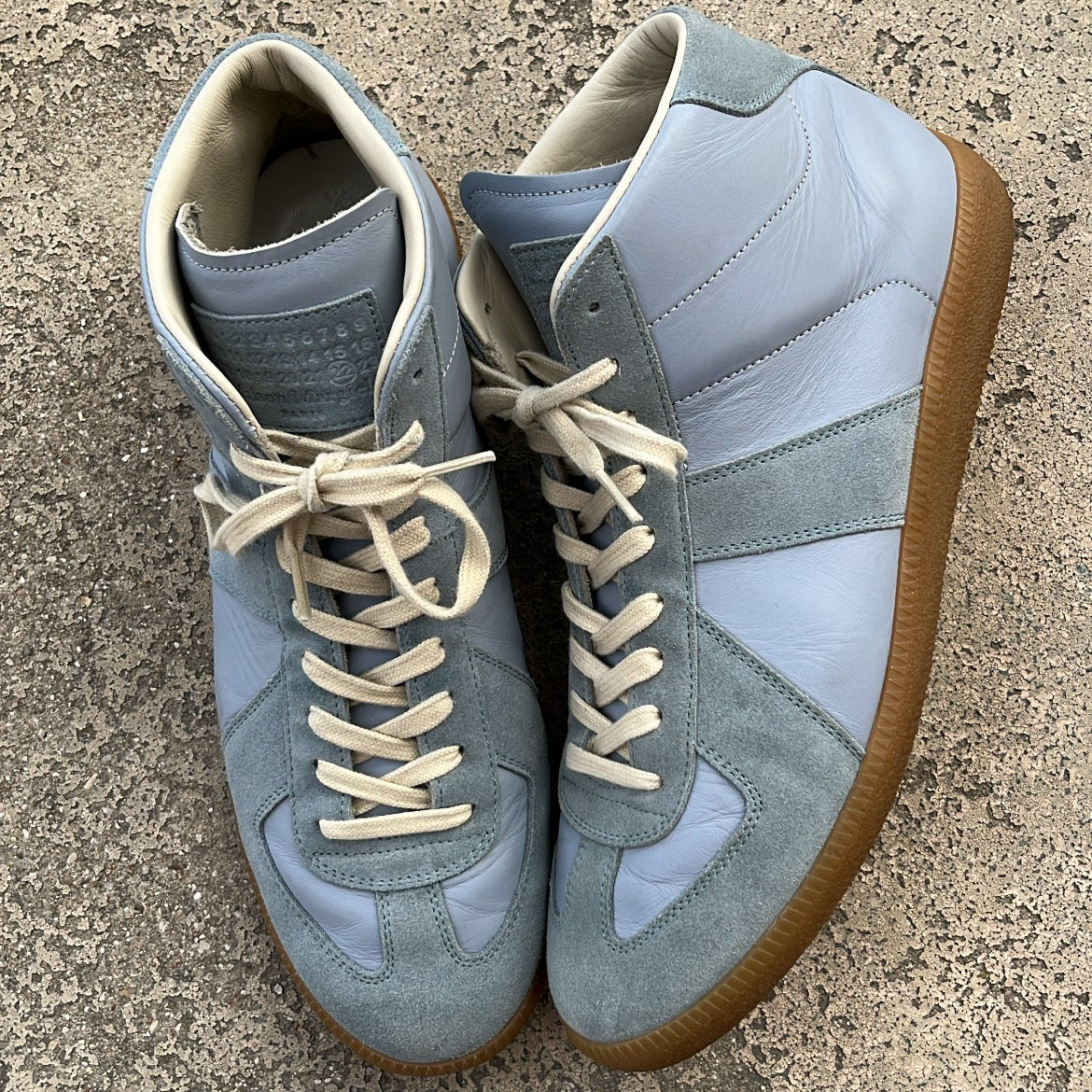 Maison Margiela GAT High-Top Blue - EU44 / US10 / UK9