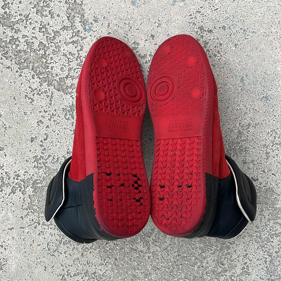 Maison Margiela Future Black Red - EU46 / US12 / UK11