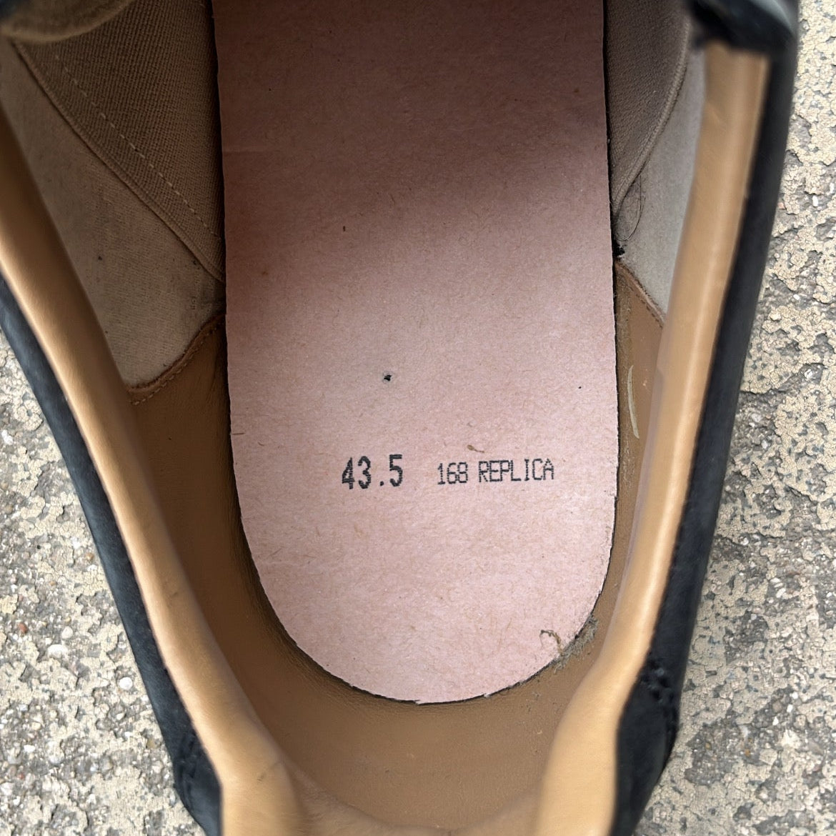 Maison Margiela GAT Paint Splatter Black - EU43.5 / US9.5 / UK8.5
